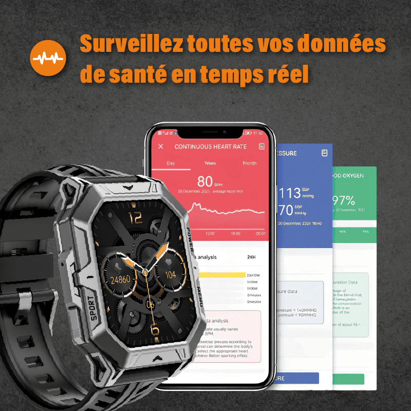 Thor 2.0 – La montre connectée la plus robuste