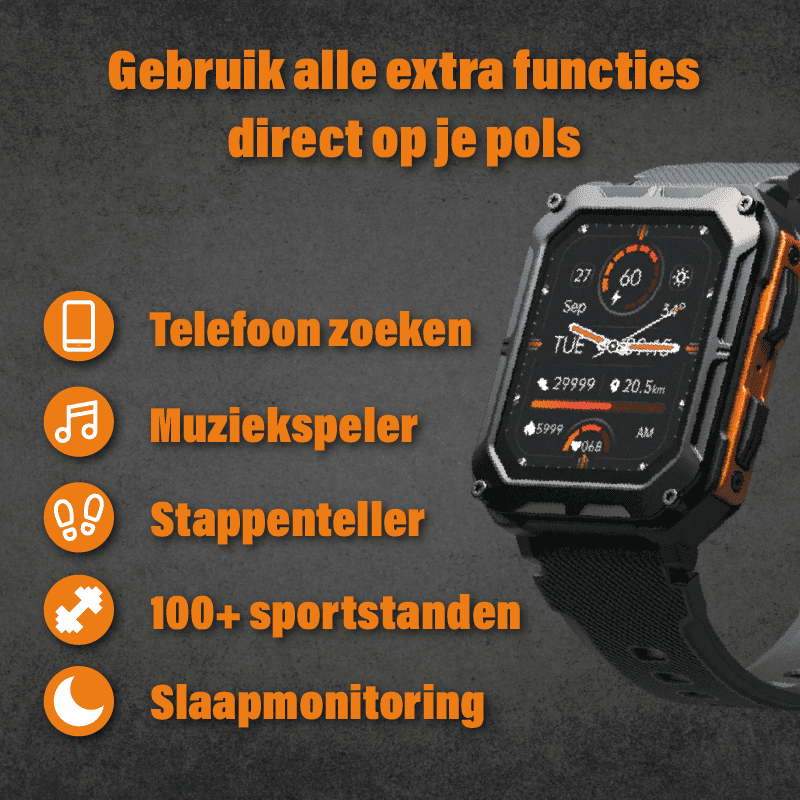 Thor - De meest robuuste smartwatch