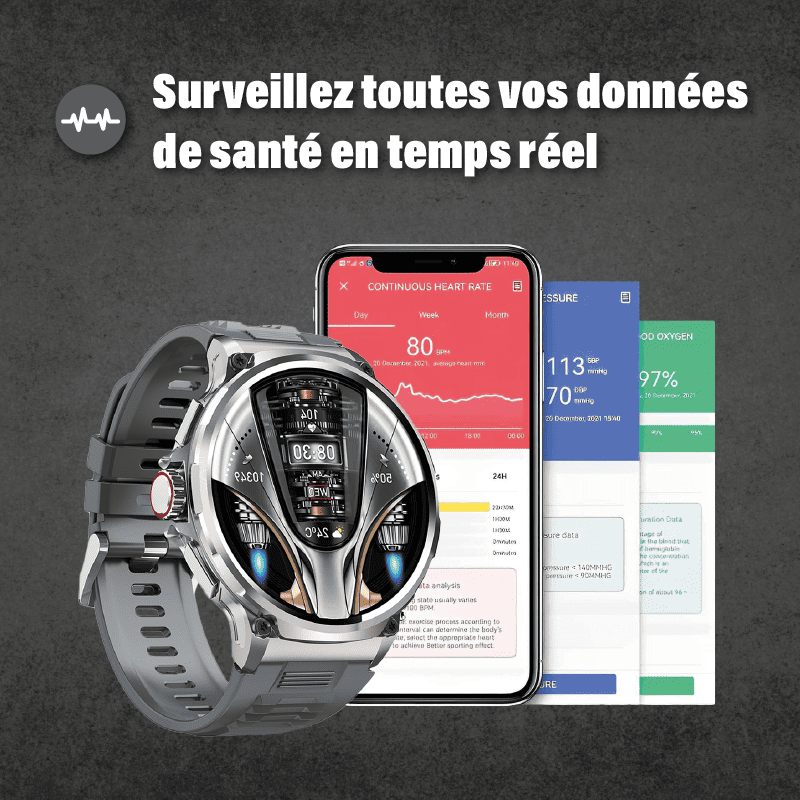 Zeus - La Smartwatch la Plus Robust